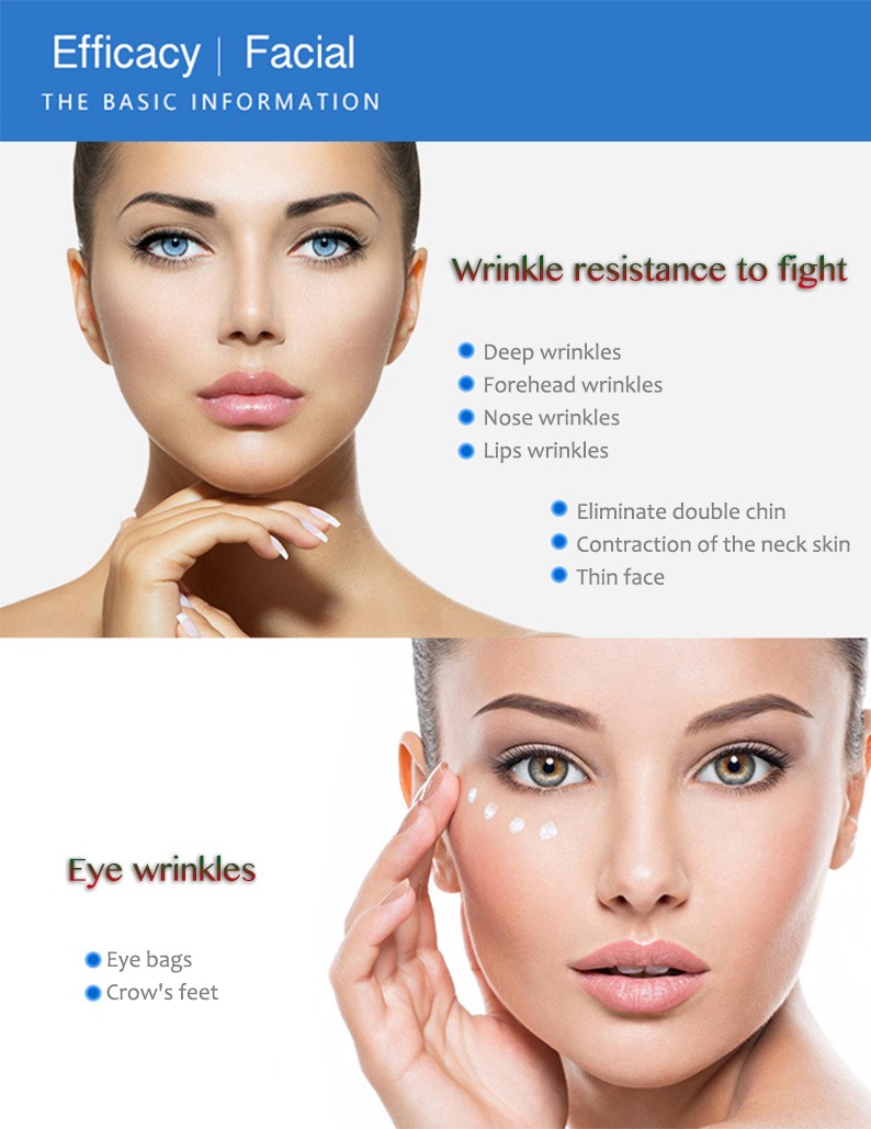 HIFU Wrinkle Removal Equipment Face Lifting